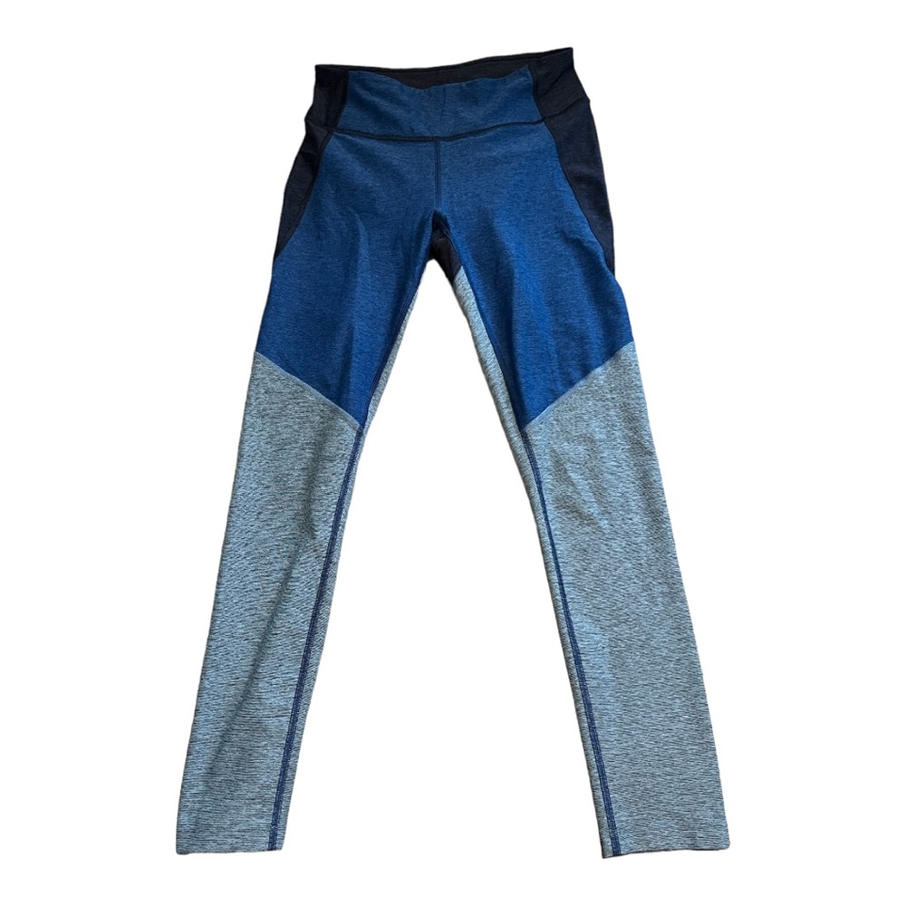 Outdoor Voices Color-Blocked 7/8 Leggings, Sz S